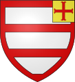 The coat of arms of Fresnes-lès-Montauban, France.