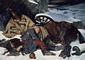 Joseph Ferdinand Boissard de Boisdenier: Episode auf dem Rückzug aus Moskau, 1835