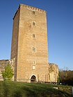 The tower of the castle of Montaner