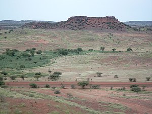 Landscape between Dori and Yalgo