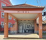 Minol Tankstelle in Templin (1938)