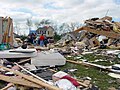 Residential damage in Gallatin, Tennessee