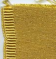 twill-weave cloth-of-gold, front
