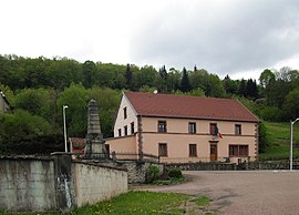 The town hall in Haut-du-Them-Château-Lambert