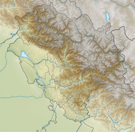 Map showing the location of Bara Shigri