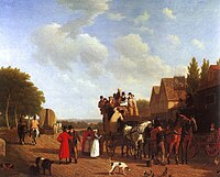 The Last Stage on the Portsmouth Road, 1815, oil on canvas, Oskar Reinhart Foundation, Winterthur