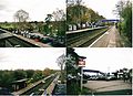 Different views of King's Sutton station as of 2010.