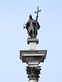 Statue of King Sigismund III on top of Sigismund's Column in Warsaw