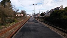 View of Lannion Station Platforms