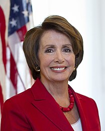 U.S. Representative Nancy Pelosi from California