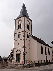 The church in Odratzheim