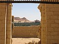 View through the Temple of the Oracle of Amun to Gebel el-Dakrour