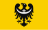 Flagge der Woiwodschaft Niederschlesien