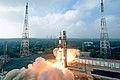 Liftoff from Satish Dhawan Space Centre at Sriharikota