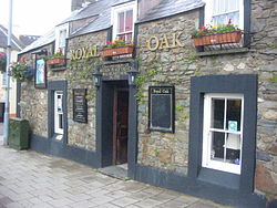Royal Oak Pub in Fishguard, where Lord Cawdor set up his headquarters