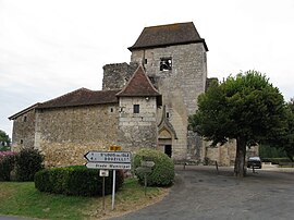 The church in Sourzac