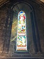 Stained glass window in the south wall of the cathedral; within the Lady Chapel.