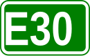 Zeichen der Europastraße 30