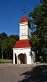 A gate-belltower on the Kalamaja cemetery.