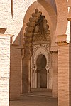 A polylobed arch in the Mosque of Tinmal