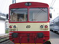 Tschechischer Triebwagen 810 537 - 1 im Bhf. Retz, NÖ. (Woche 17)