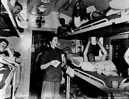 US Army Hospital Train in 1944