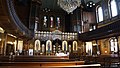 Ukrainisch-katholische Kathedrale von London, 1891 für eine cal­vinis­tische Gemeinde gebaut, Innenraum mittelalterfern