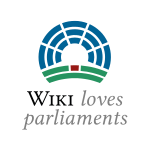 Logo von Wiki loves Parliaments