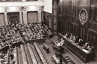 The parliament in 1958
