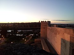 Alcazaba of Badajoz wall