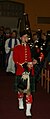 The Scottish Great Highland bagpipe played at a Canadian military function.