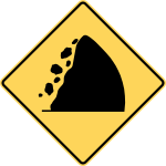 Watch for fallen/falling rocks and other debris.