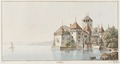 Schloss Chillon von Südosten, undatiert