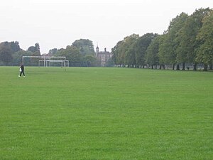 Looking west towards Charlton House (2006)