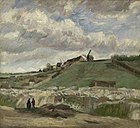 The Hill of Montmartre with Quarry 1886 Van Gogh Museum, Amsterdam (F230)