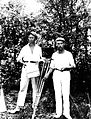 Image 21Erkki Karu, one of the pioneers of the Finnish cinema, with cinematographer Eino Kari in 1927 (from Culture of Finland)