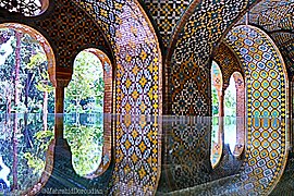 Tilings on the Karim Khani Nook