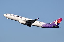Airbus A330-200 der Hawaiian Airlines