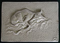 Abb. 11: Keramikrelief „My Dog Sprint“, 1979, Ian Sprague[5]
