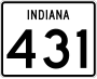 State Road 431 marker