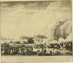 Illustration of massacre on the Champ-de-Mars, 1791.