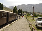 The Old Patagonian Express at Esquel station