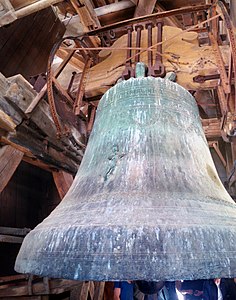 The Bourdon, or largest bell, named Maurice