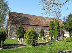 Medieval village church in Hoppenrade