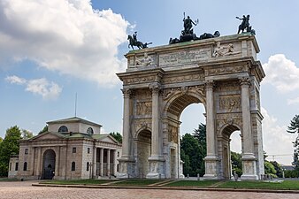 Arch of Peace in Porta Sempione