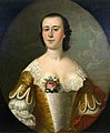 Mrs. Charles Lowndes (Sarah Parker), 1758, Gibbes Museum of Art.