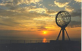 Globe at North Cape