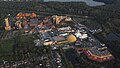 Aerial photo of Phantasialand amusement park in Brühl.