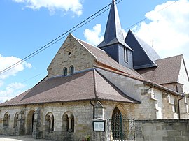 The church in Ponthion