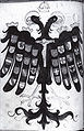 Quaternionenadler aus der Handschrift „Agrippina“ von Heinrich van Beeck